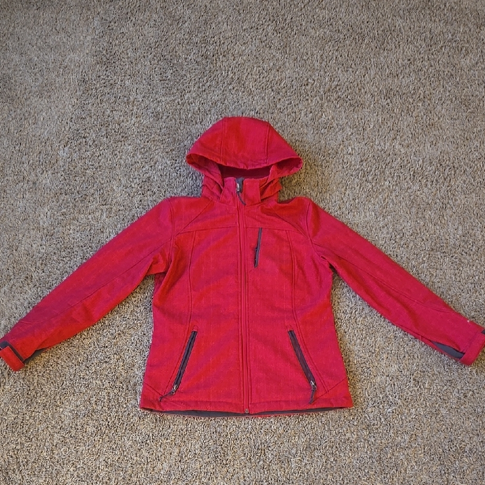 Pink Hooded Jacket